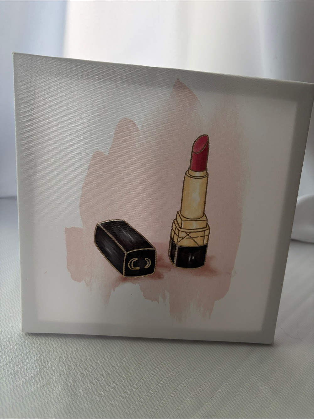 Classic Red Lipstick Canvas Print
7”x 8”